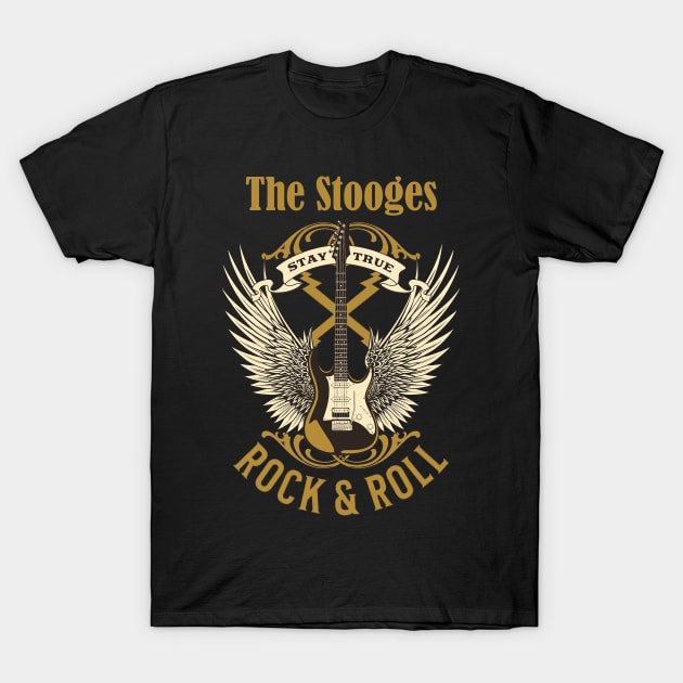 Stay True Stoog T-Shirt by Asterix Draven